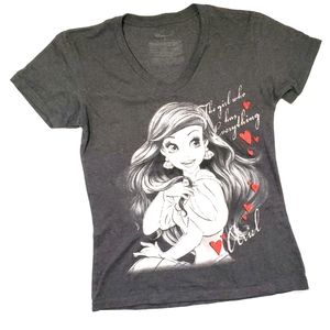 Disney Ariel Graphic Tshirt Medium